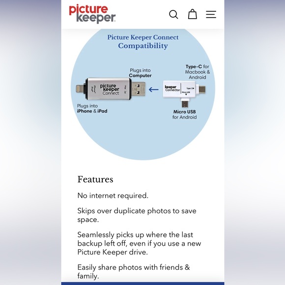 16G Picture Keeper Connect - Picture 4 of 5